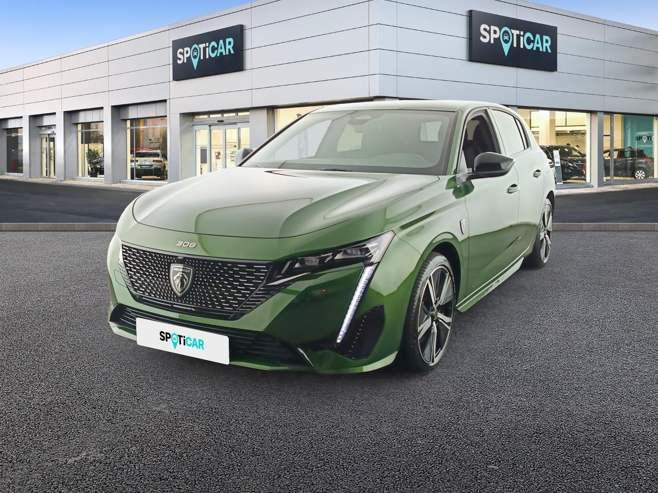 PEUGEOT PEUGEOT 308 Occasion VERT OLIVINE Essence / Courant électrique 2024