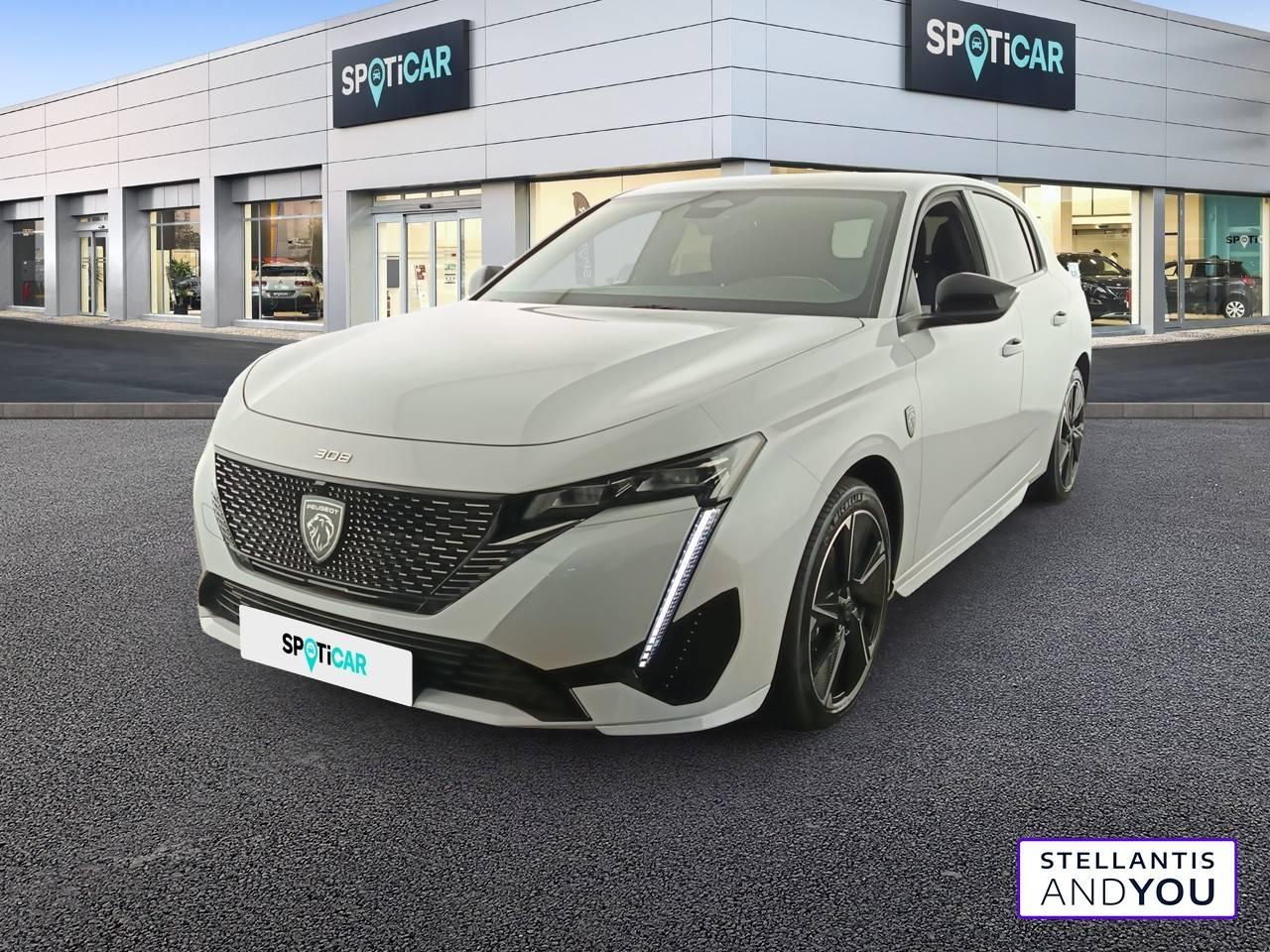 PEUGEOT PEUGEOT 308 Occasion Blanc Courant électrique 2024