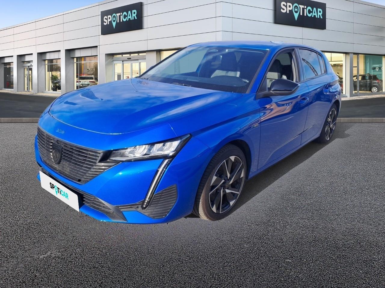 PEUGEOT PEUGEOT 308 Occasion Bleu clair Essence / Courant électrique 2023