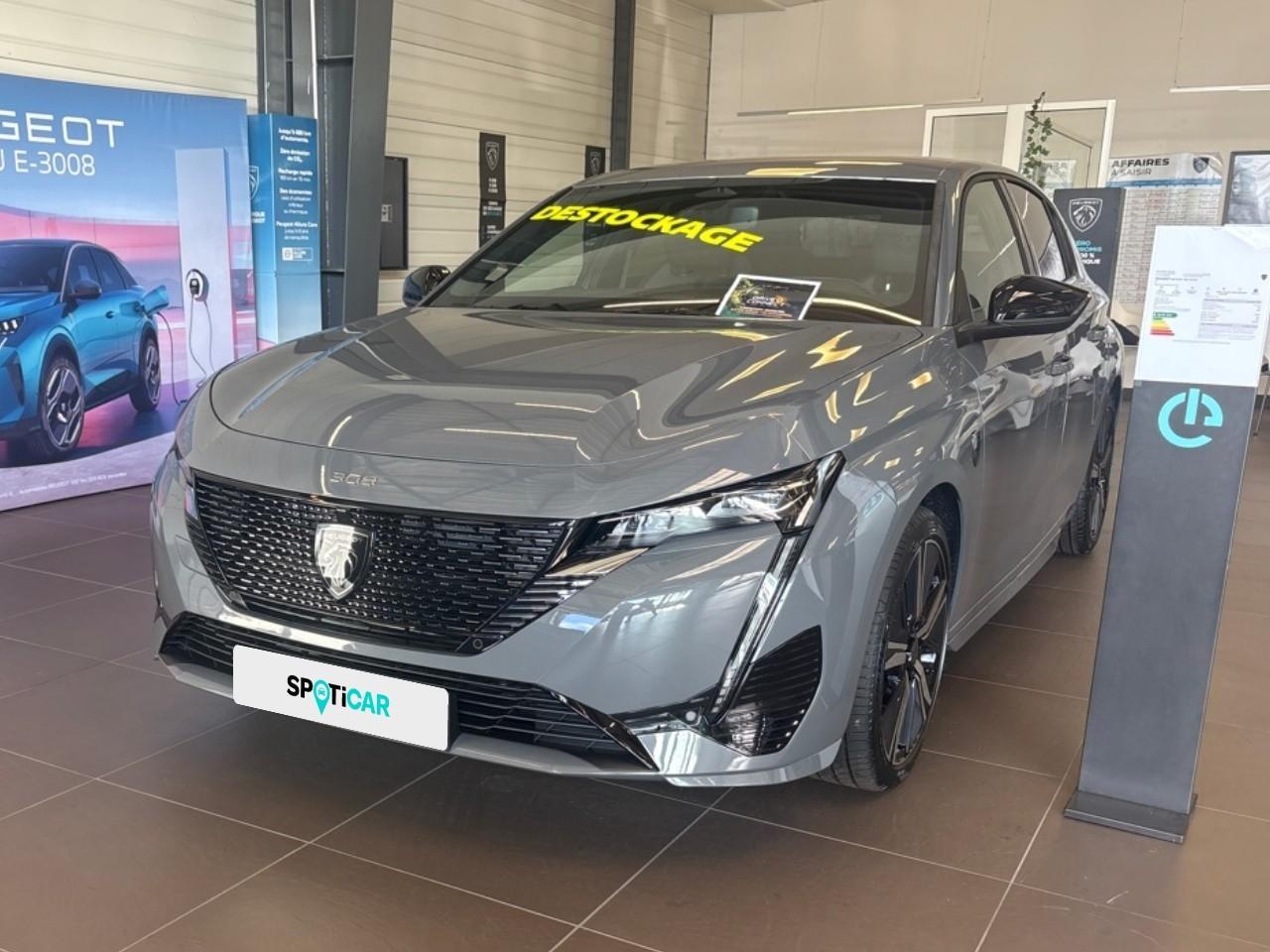 PEUGEOT PEUGEOT 308 Occasion Gris Essence / Courant électrique 2025