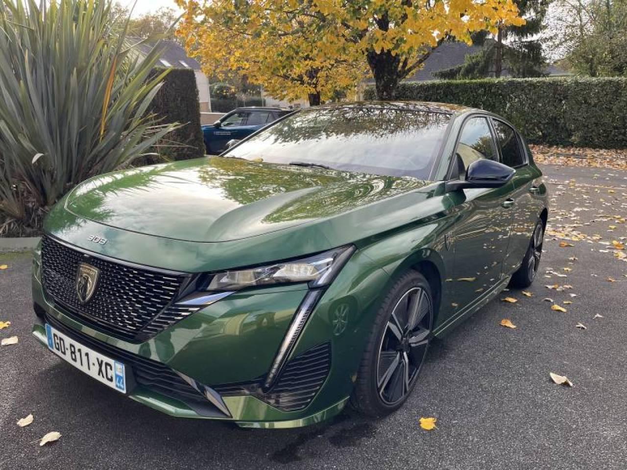 PEUGEOT PEUGEOT 308 Occasion Vert Essence sans plomb 2021