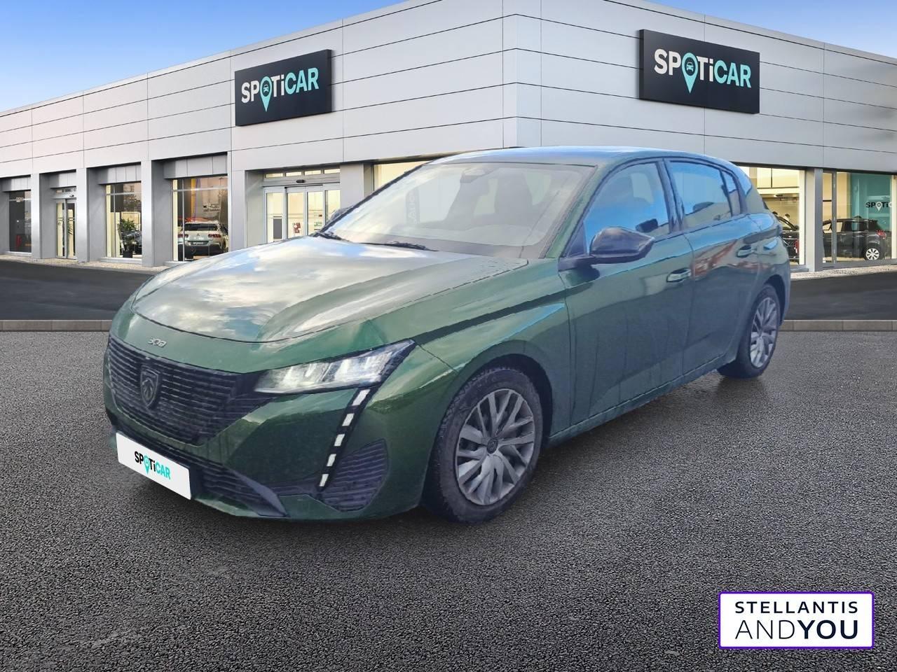 PEUGEOT PEUGEOT 308 Occasion Vert Essence sans plomb 2023