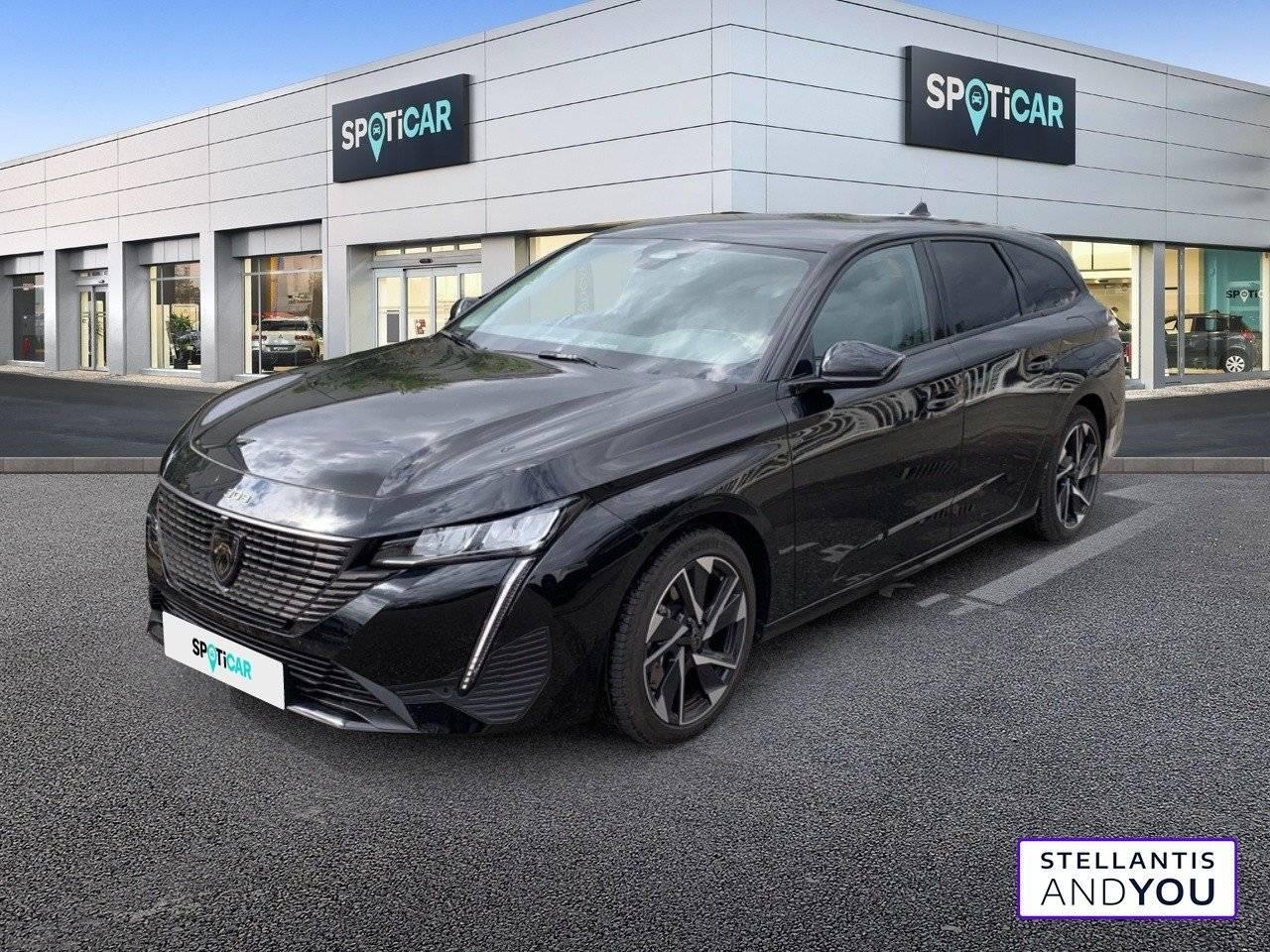 PEUGEOT PEUGEOT 308 Occasion Noir Essence / Courant électrique 2024