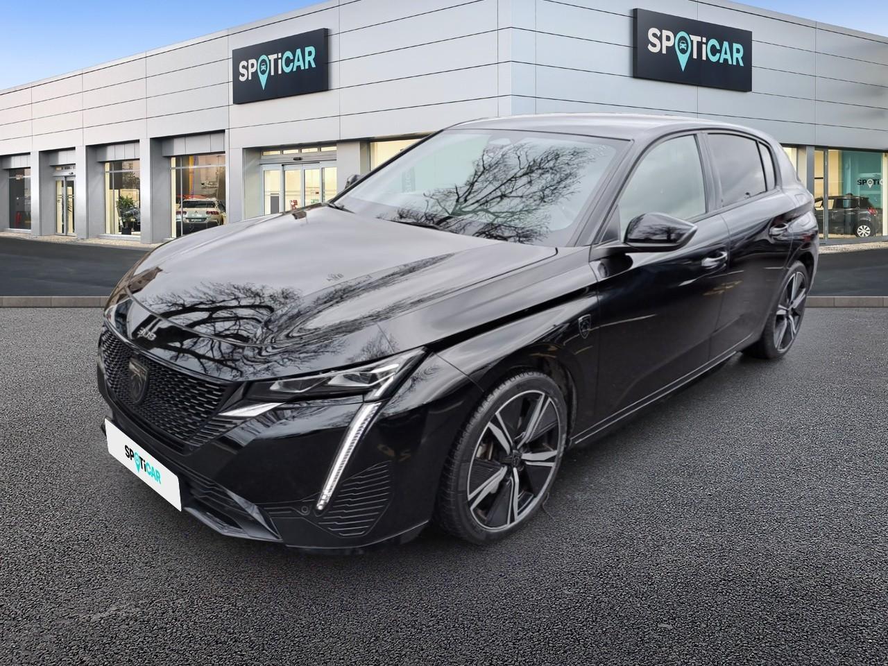 PEUGEOT PEUGEOT 308 Occasion Noir Essence / Courant électrique 2022