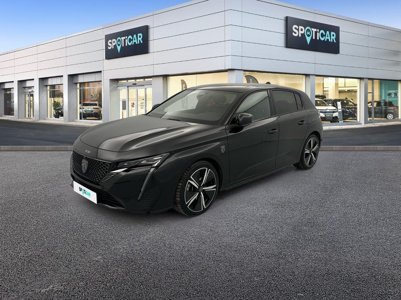 PEUGEOT PEUGEOT 308 Occasion Noir Essence / Courant électrique 2023