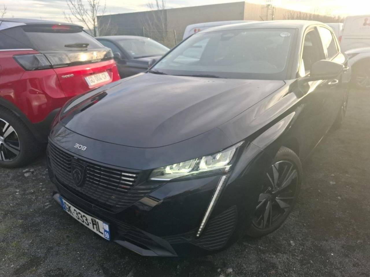 PEUGEOT PEUGEOT 308 Occasion Noir Diesel 2022
