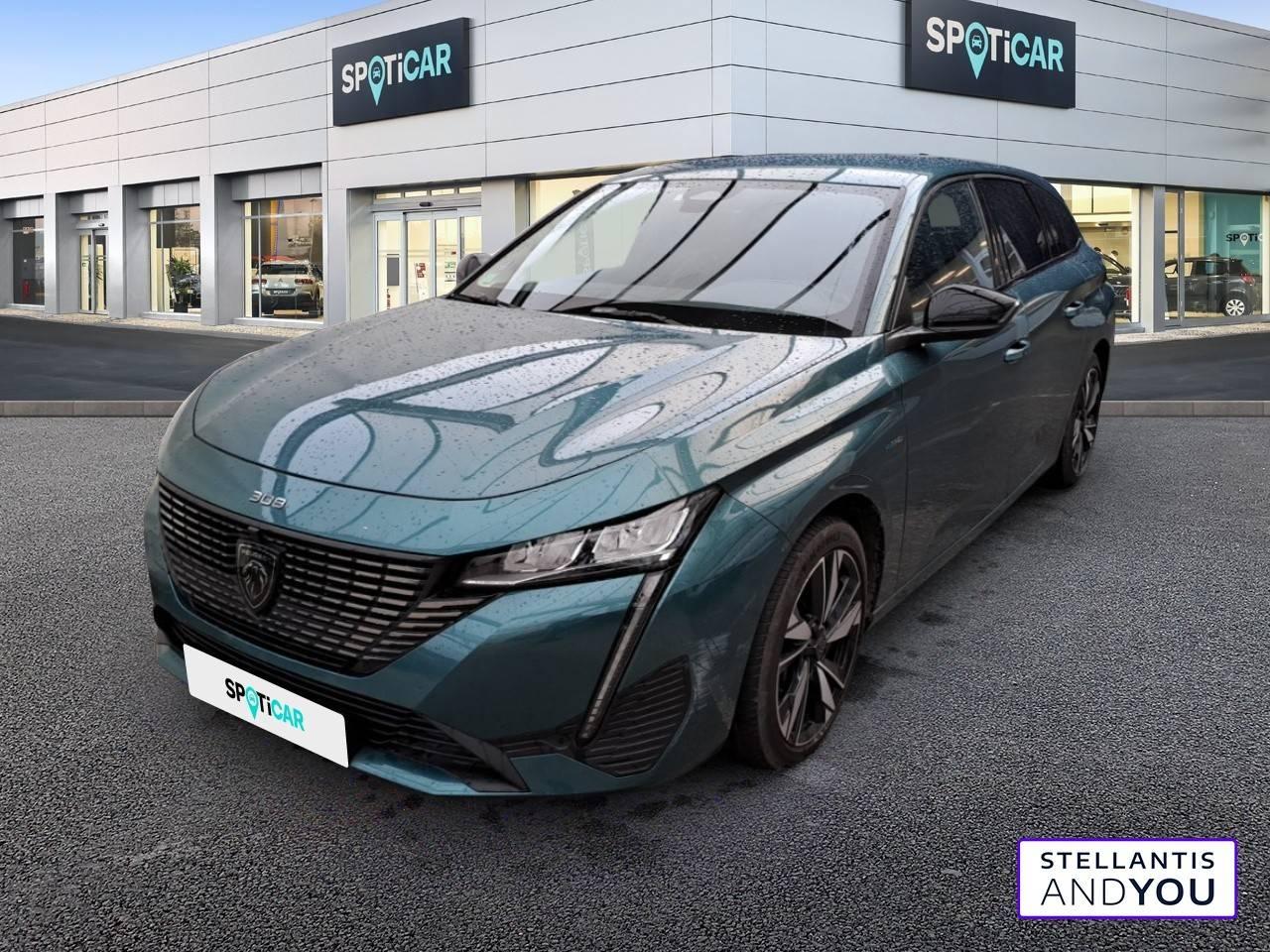 PEUGEOT PEUGEOT 308 Occasion Bleu Essence / Courant électrique 2021