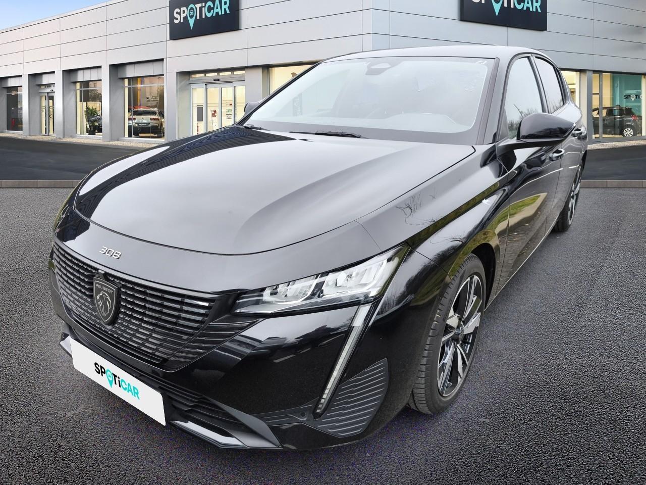 PEUGEOT PEUGEOT 308 Occasion Noir Essence sans plomb 2021