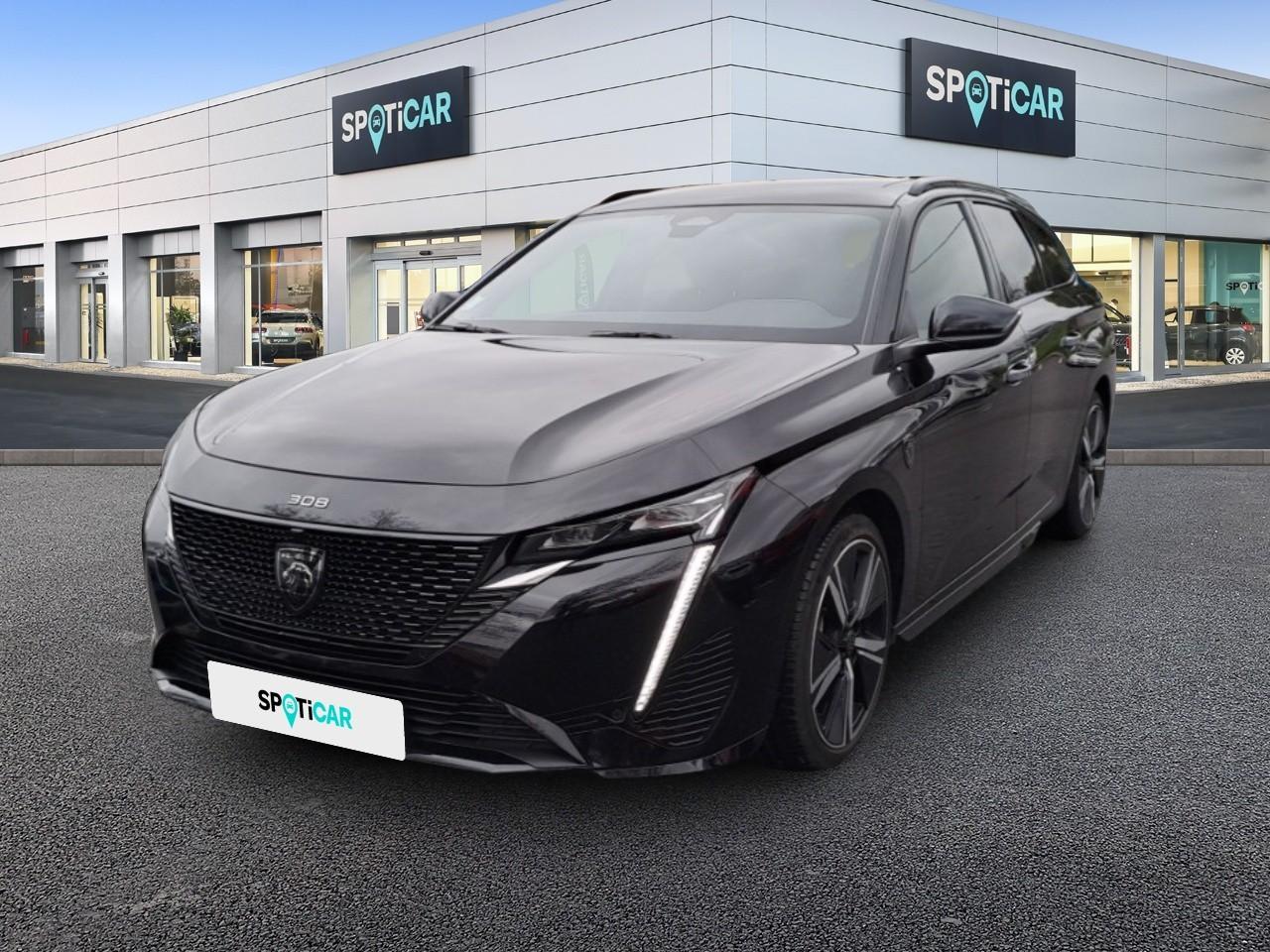 PEUGEOT PEUGEOT 308 Occasion Noir Essence / Courant électrique 2022