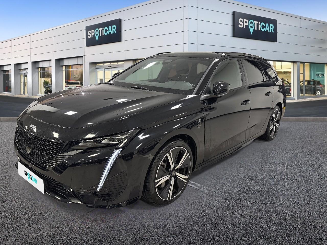 PEUGEOT PEUGEOT 308 Occasion Noir Essence / Courant électrique 2024