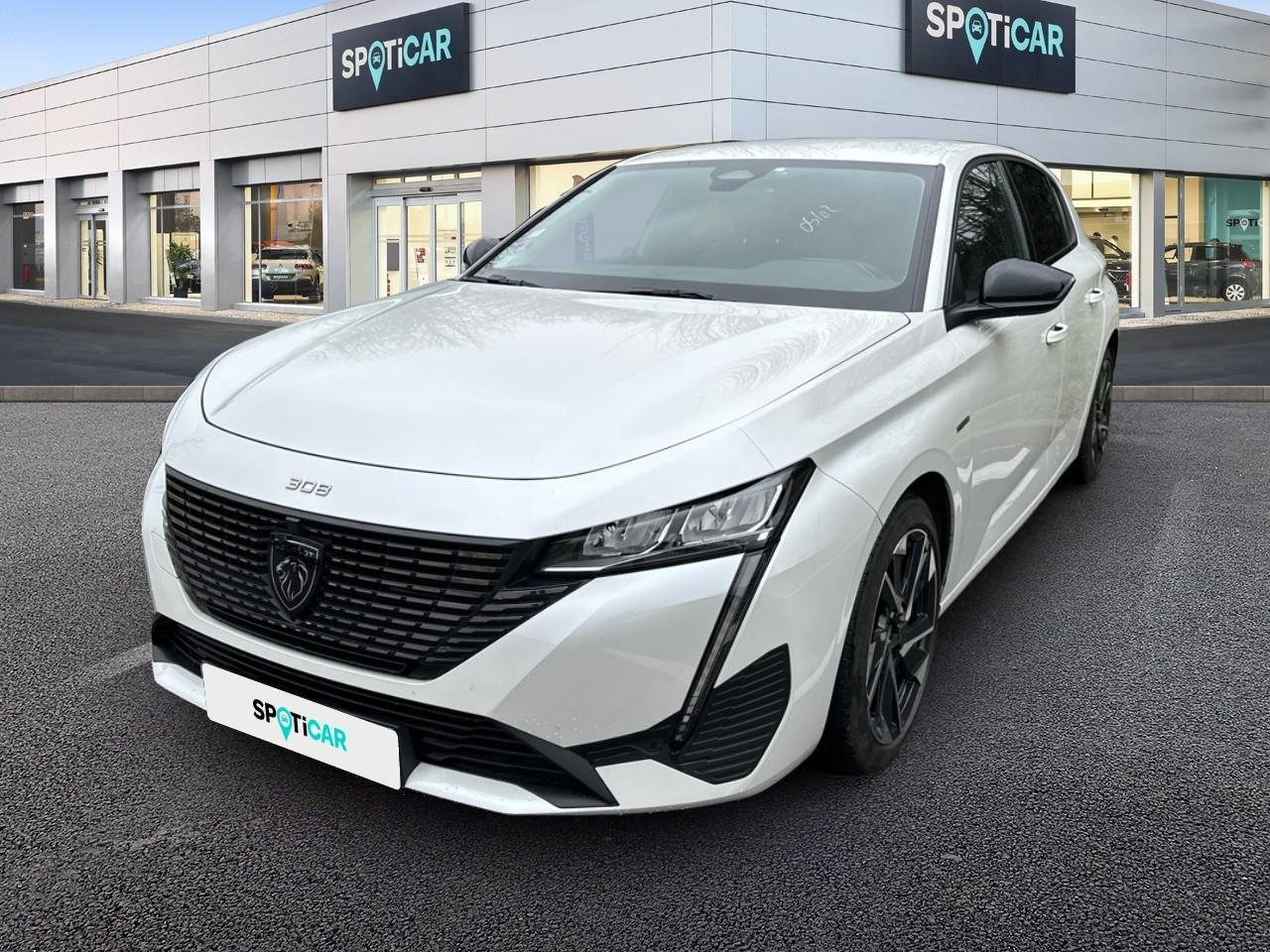PEUGEOT PEUGEOT 308 Occasion Blanc Essence / Courant électrique 2021