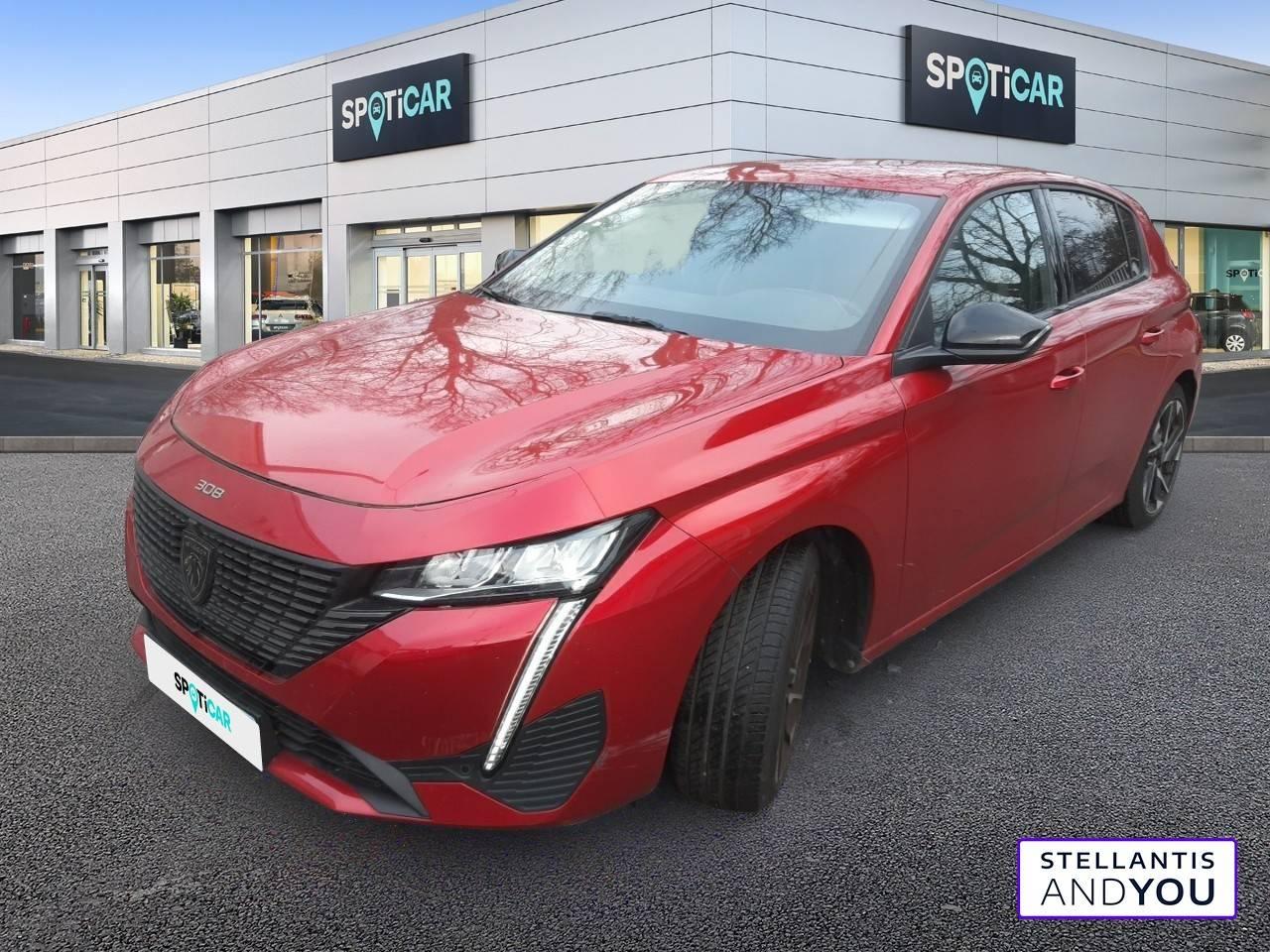 PEUGEOT PEUGEOT 308 Occasion Rouge Essence sans plomb 2022