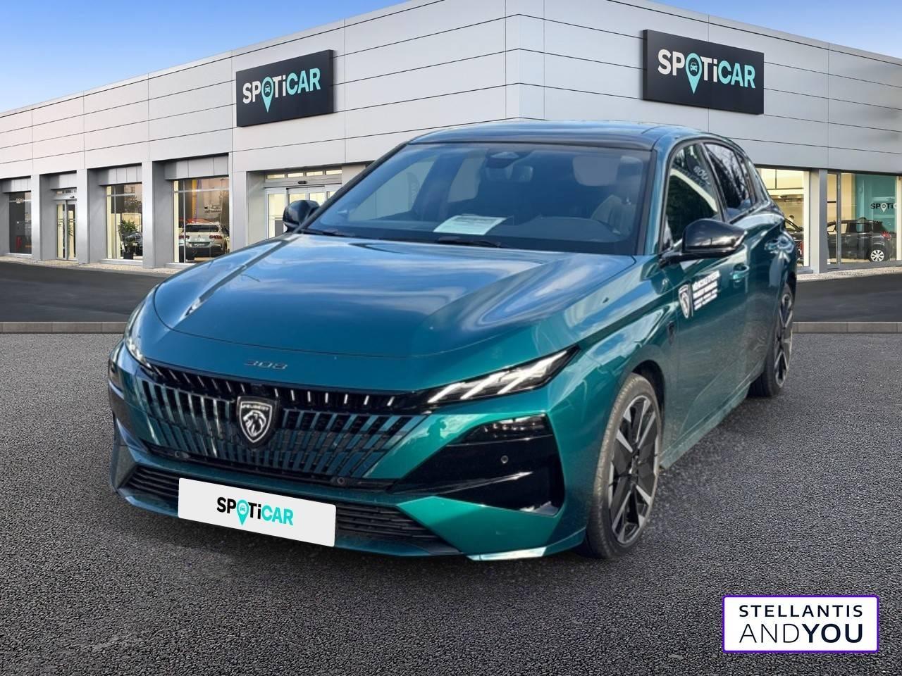 PEUGEOT PEUGEOT 308 Occasion Bleu Essence / Courant électrique 2023