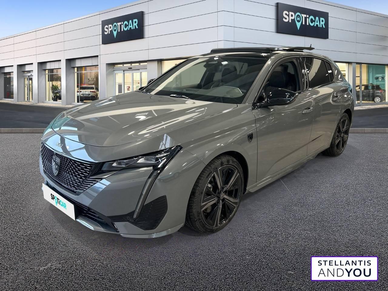 PEUGEOT PEUGEOT 308 Occasion Gris Essence / Courant électrique 2025