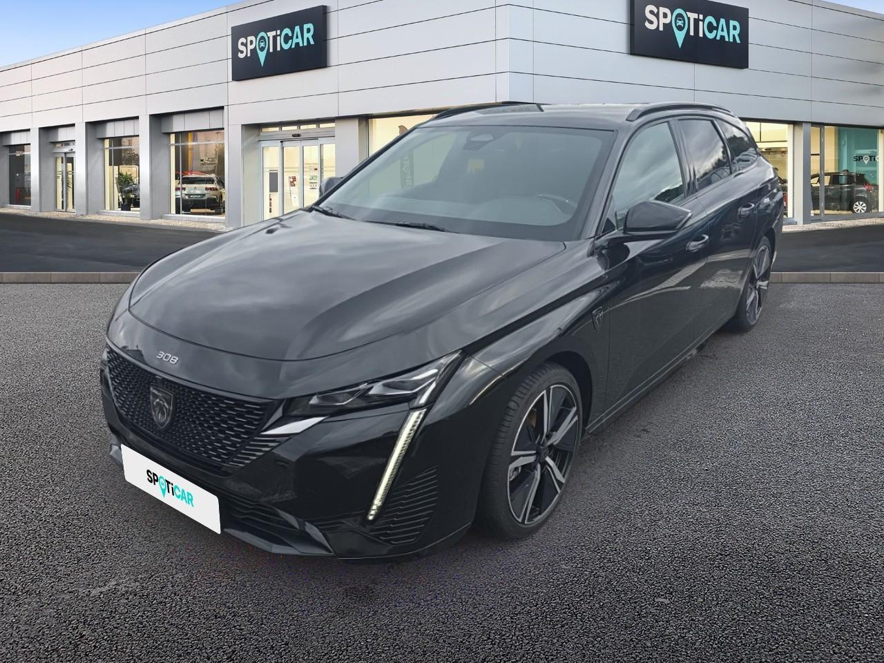 PEUGEOT PEUGEOT 308 Occasion Noir Essence sans plomb 2024