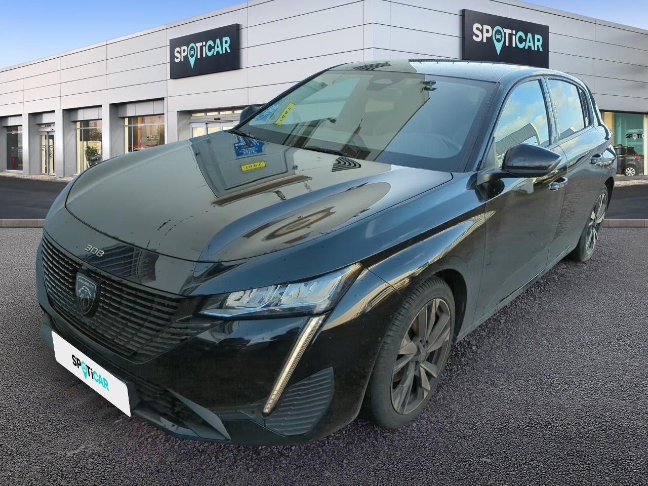 PEUGEOT PEUGEOT 308 Occasion Noir Essence sans plomb 2023