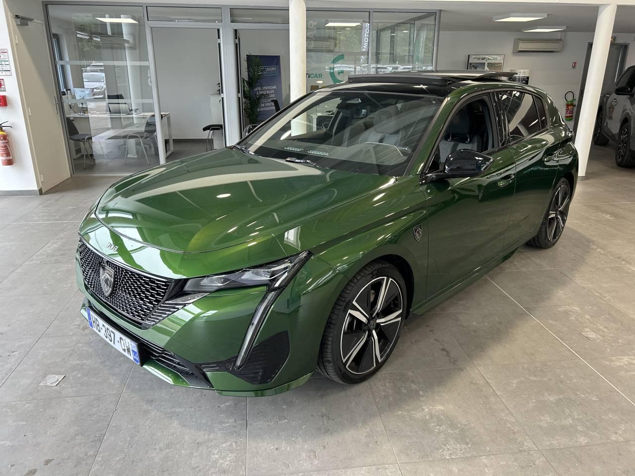 PEUGEOT PEUGEOT 308 Occasion Vert Essence / Courant électrique 2025