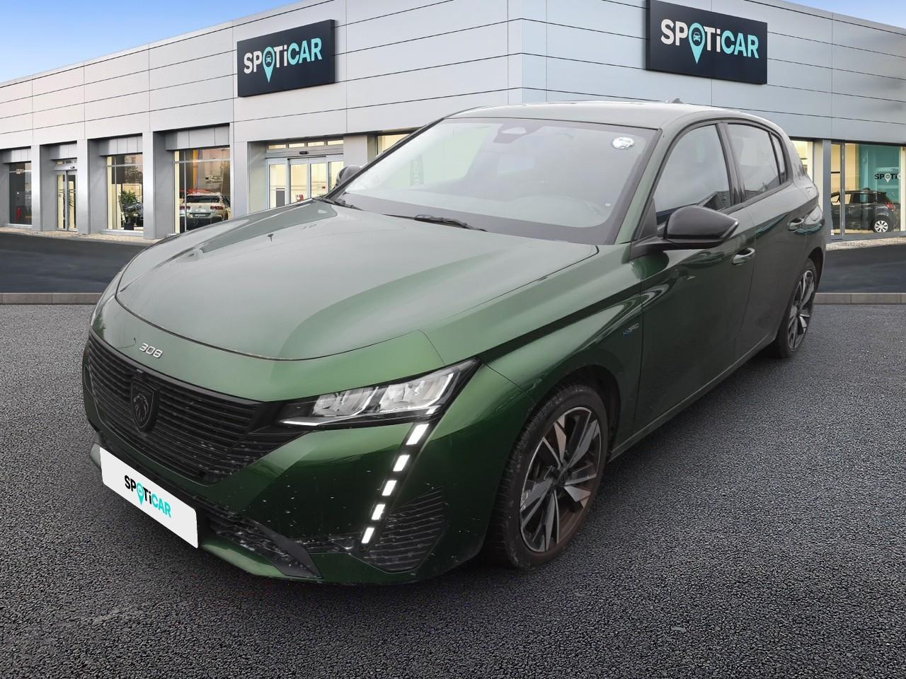 PEUGEOT PEUGEOT 308 Occasion Vert Essence / Courant électrique 2023
