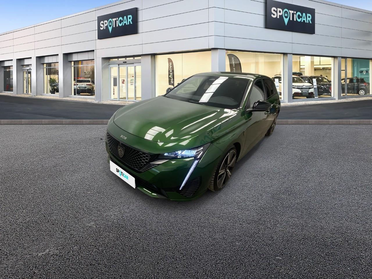 PEUGEOT PEUGEOT 308 Occasion Vert Diesel 2021