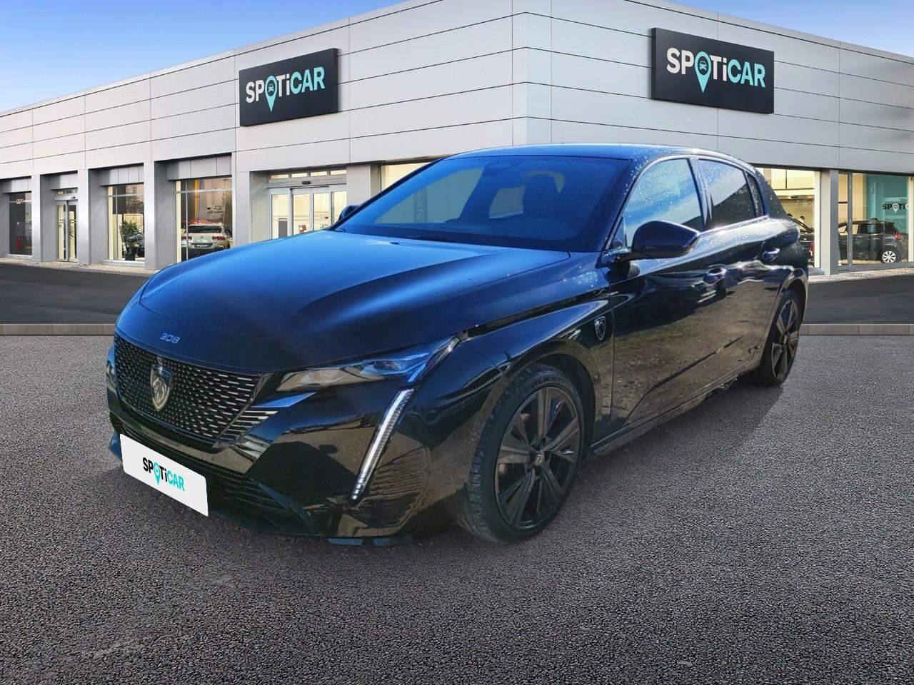 PEUGEOT PEUGEOT 308 Occasion Noir Essence sans plomb 2023