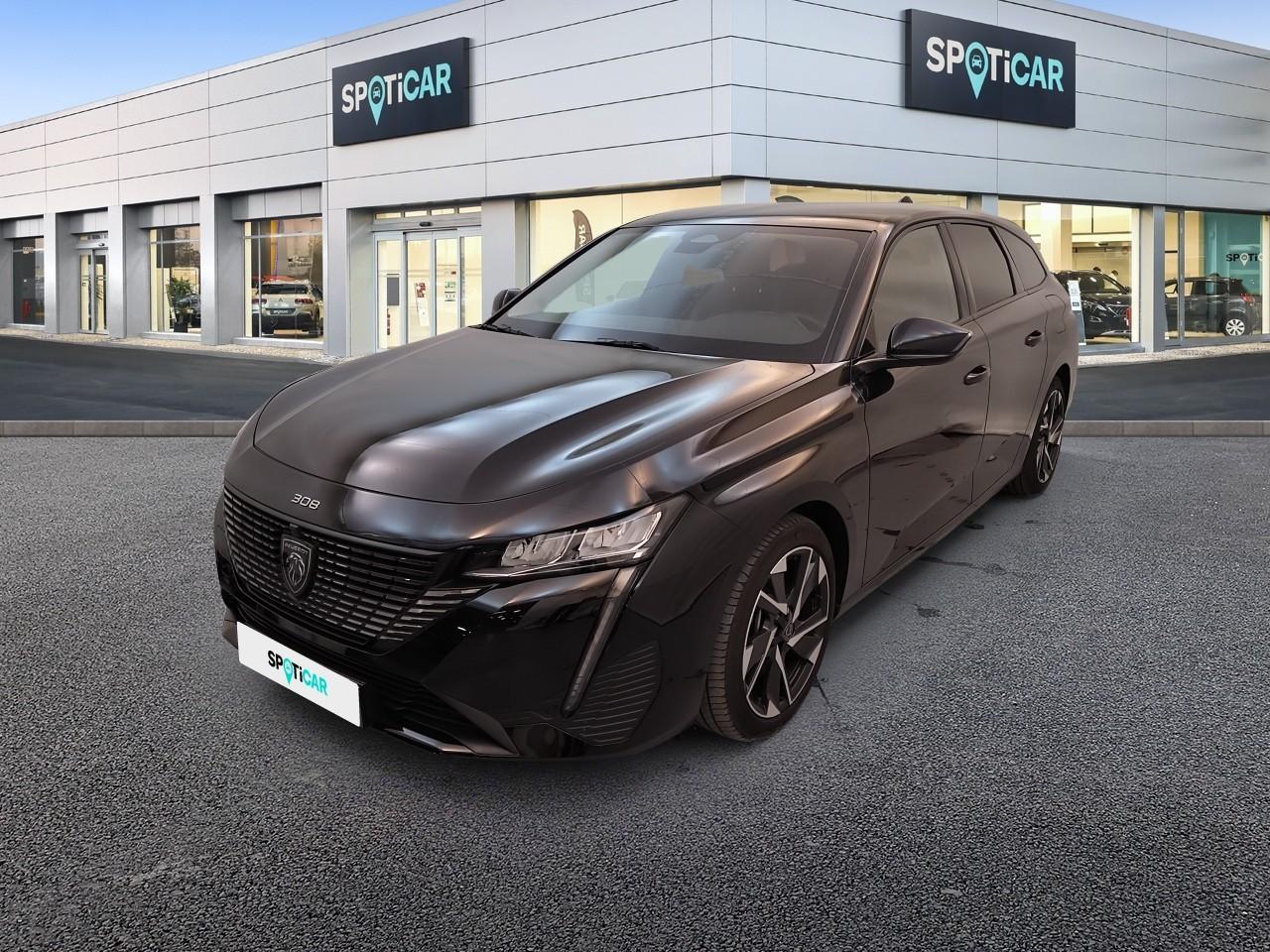 PEUGEOT PEUGEOT 308 Occasion Noir Essence / Courant électrique 2024