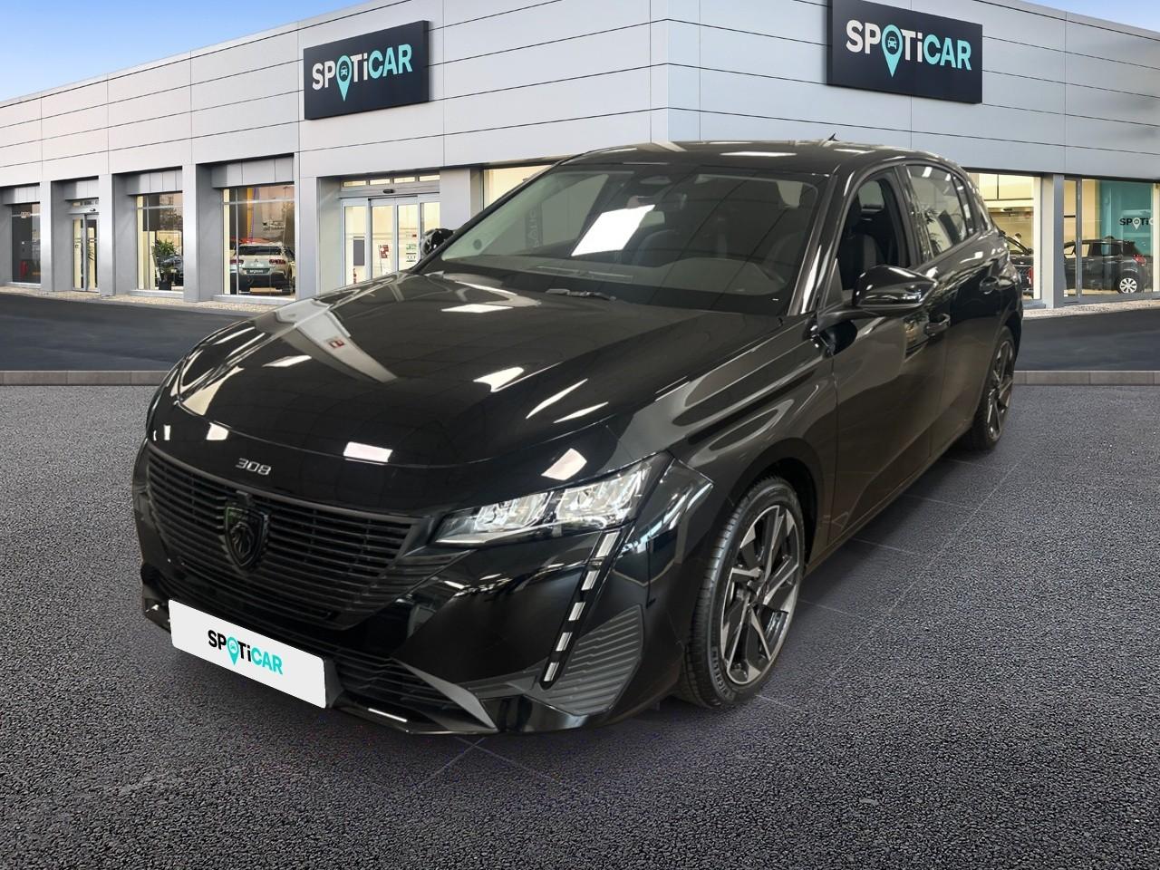 PEUGEOT PEUGEOT 308 Occasion Noir Essence / Courant électrique 2024