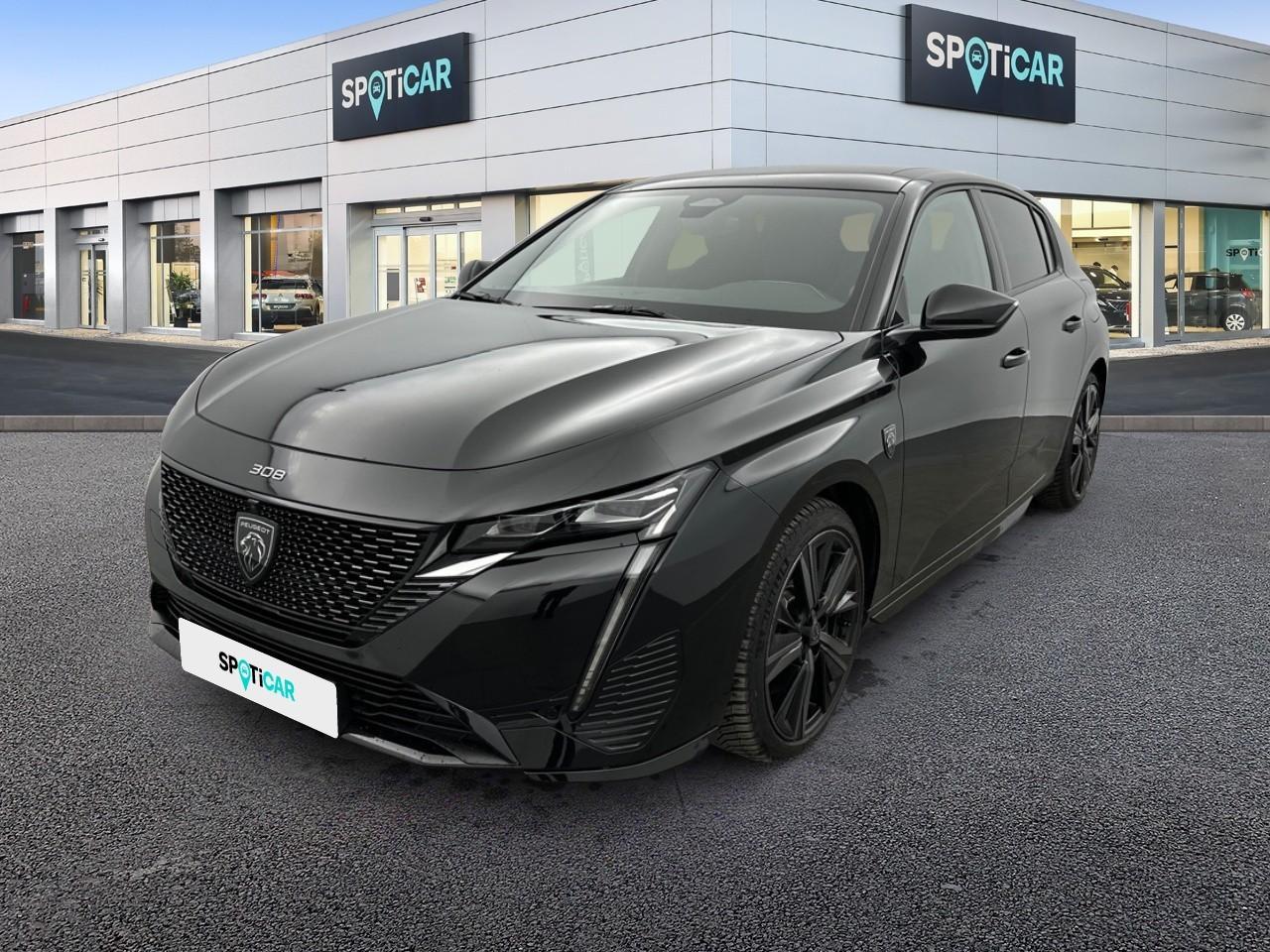 PEUGEOT PEUGEOT 308 Occasion Noir Essence / Courant électrique 2023