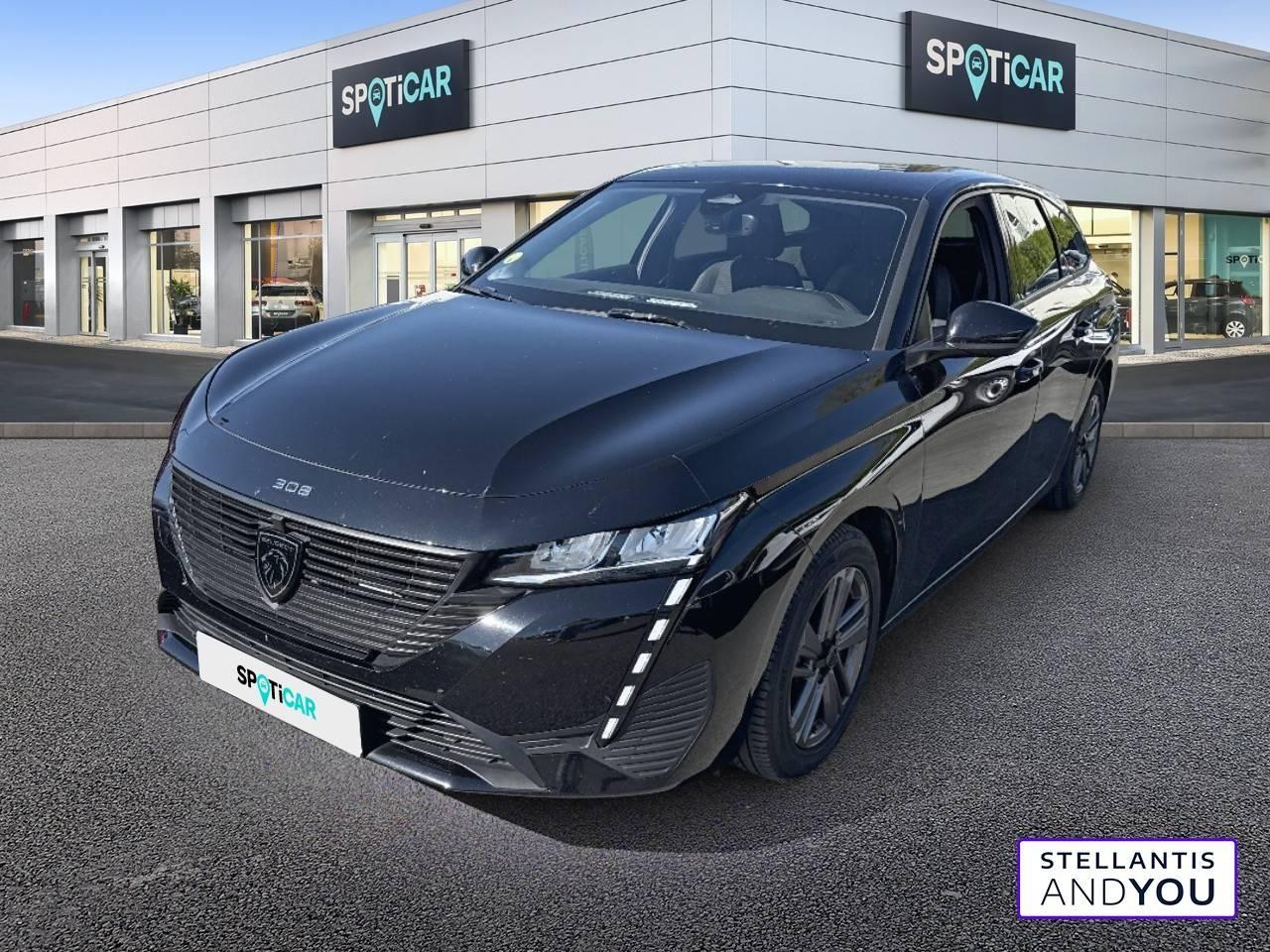 PEUGEOT PEUGEOT 308 Occasion Noir Diesel 2023