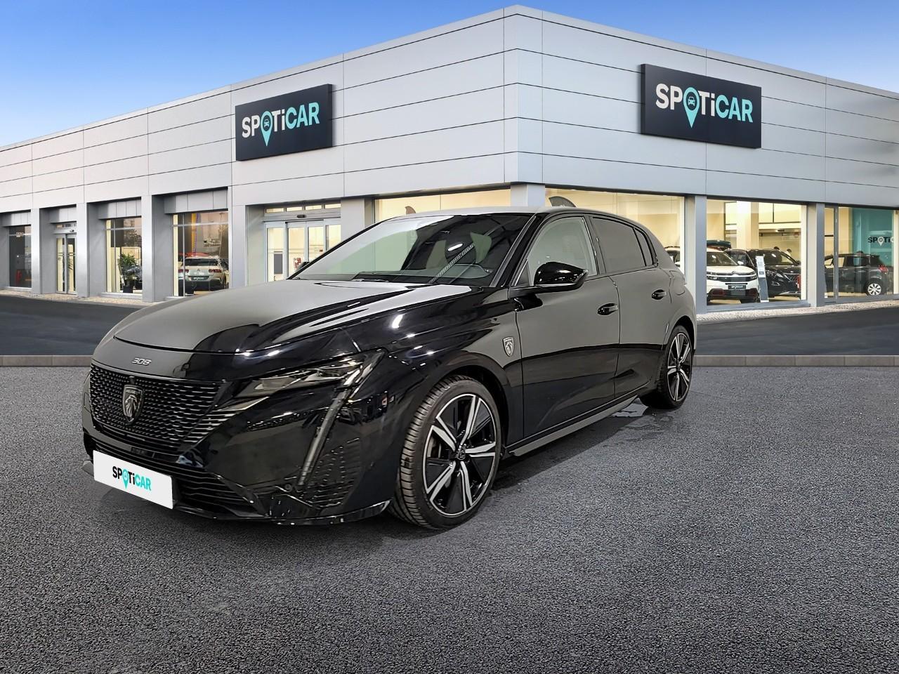 PEUGEOT PEUGEOT 308 Occasion Noir Essence / Courant électrique 2022