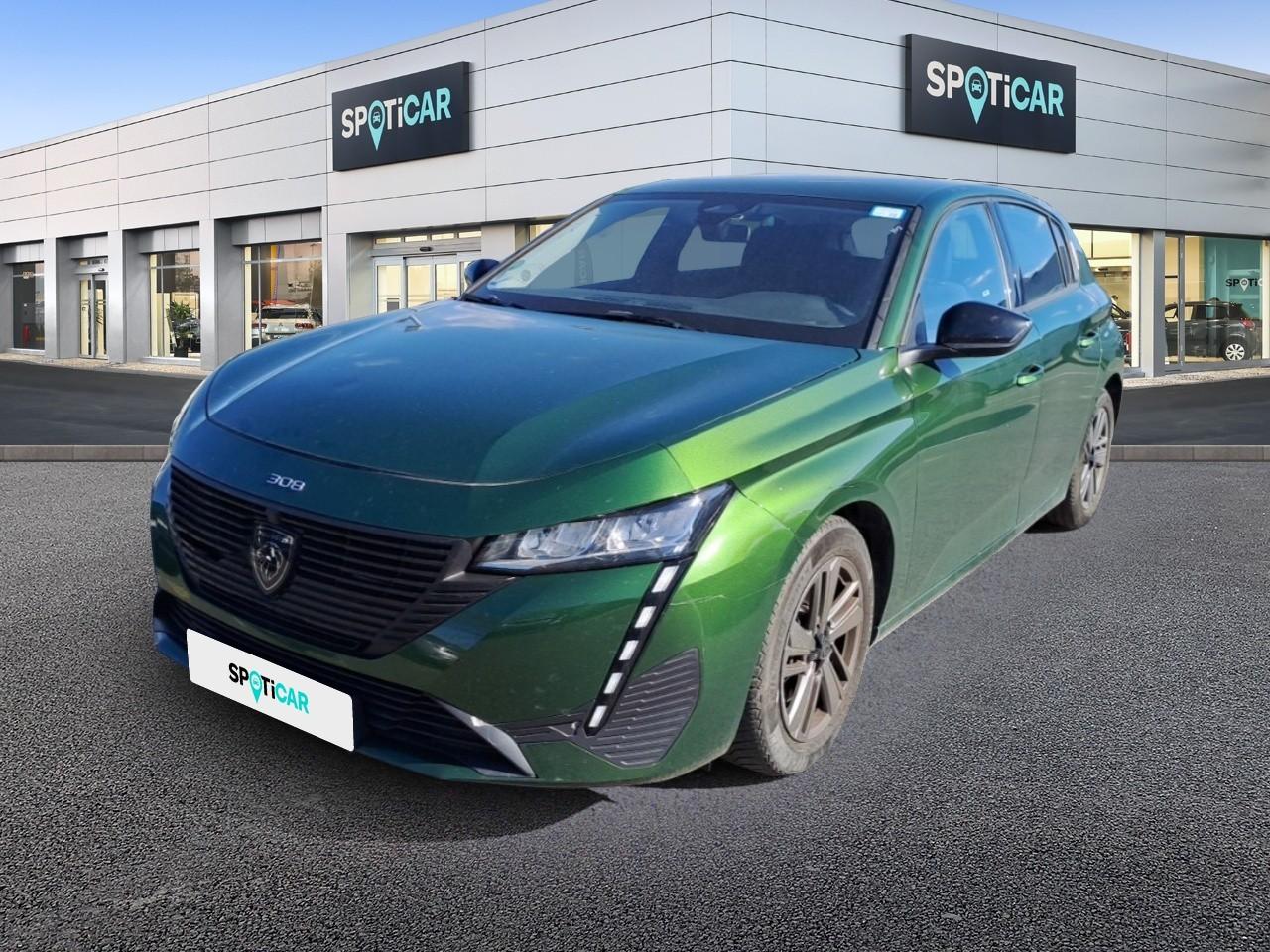PEUGEOT PEUGEOT 308 Occasion Vert Diesel 2022