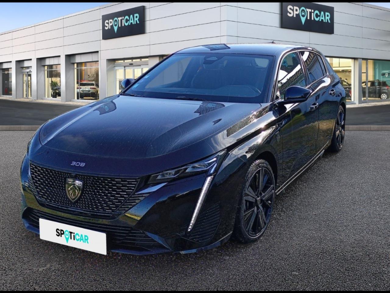 PEUGEOT PEUGEOT 308 Occasion Noir Essence sans plomb 2021