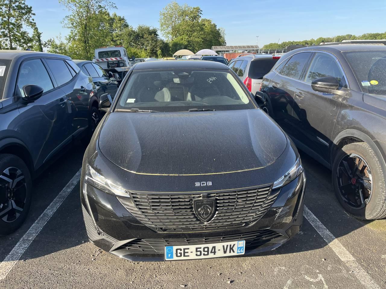 PEUGEOT PEUGEOT 308 Occasion Noir Essence / Courant électrique 2022