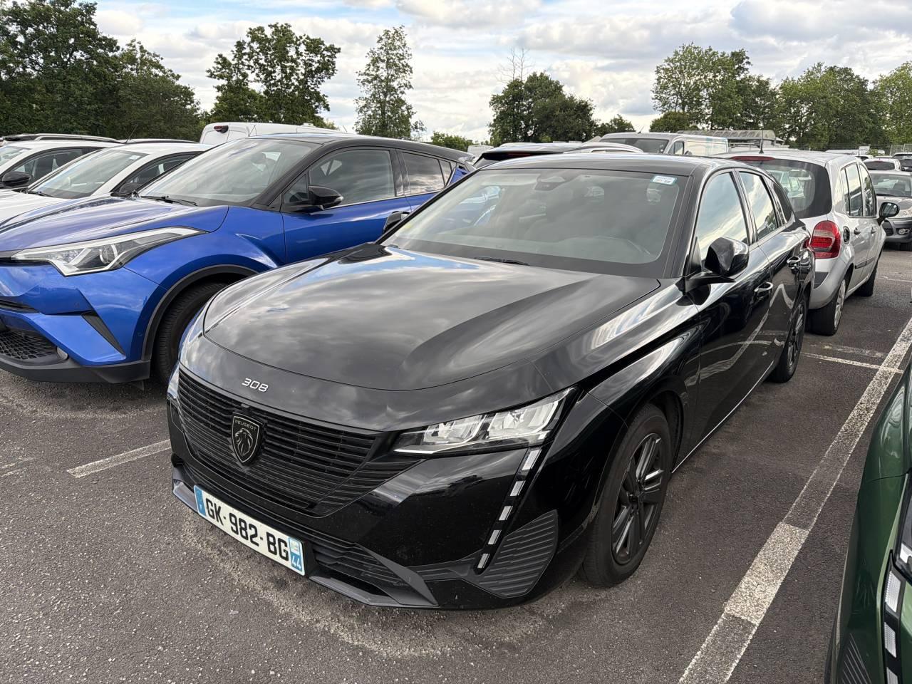 PEUGEOT PEUGEOT 308 Occasion Noir Diesel 2022