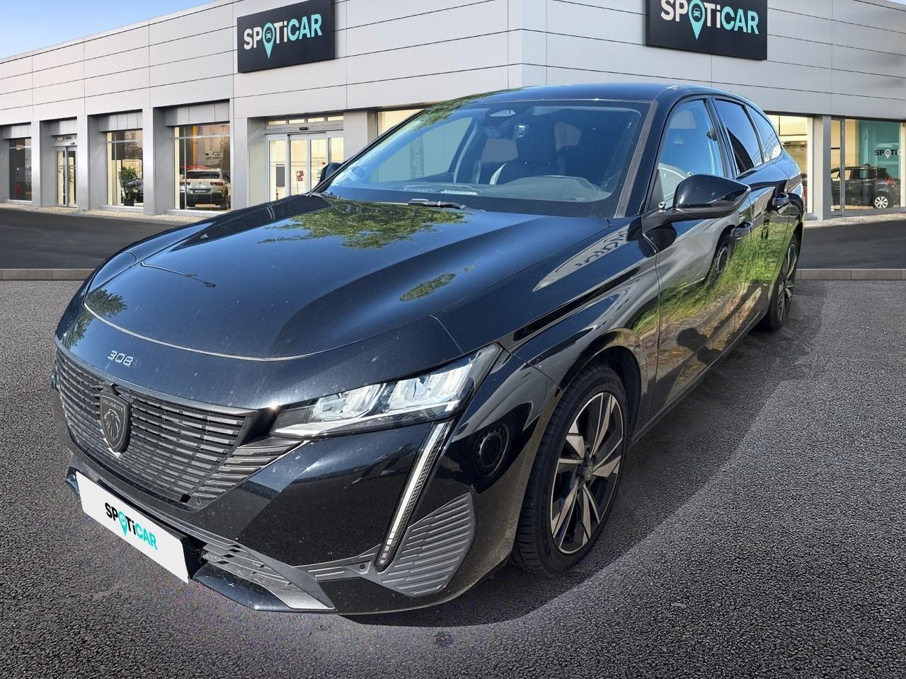 PEUGEOT PEUGEOT 308 Occasion Noir Essence sans plomb 2022