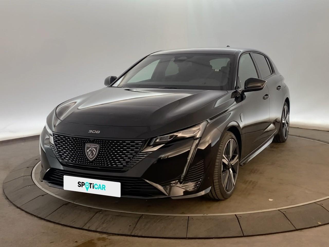 PEUGEOT PEUGEOT 308 Occasion Noir Essence / Courant électrique 2024