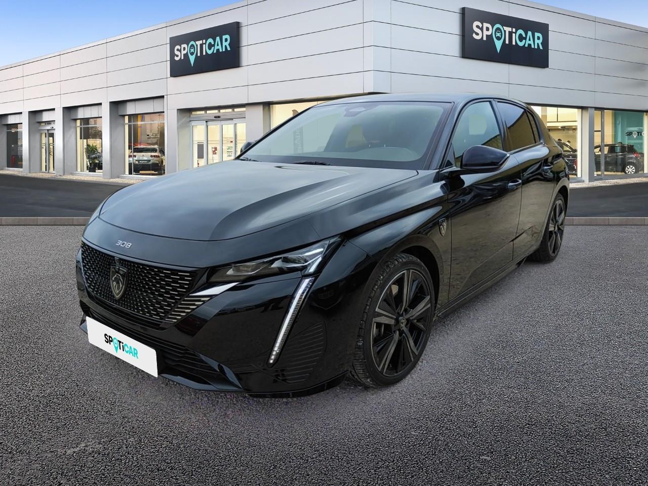 PEUGEOT PEUGEOT 308 Occasion Noir Essence / Courant électrique 2022