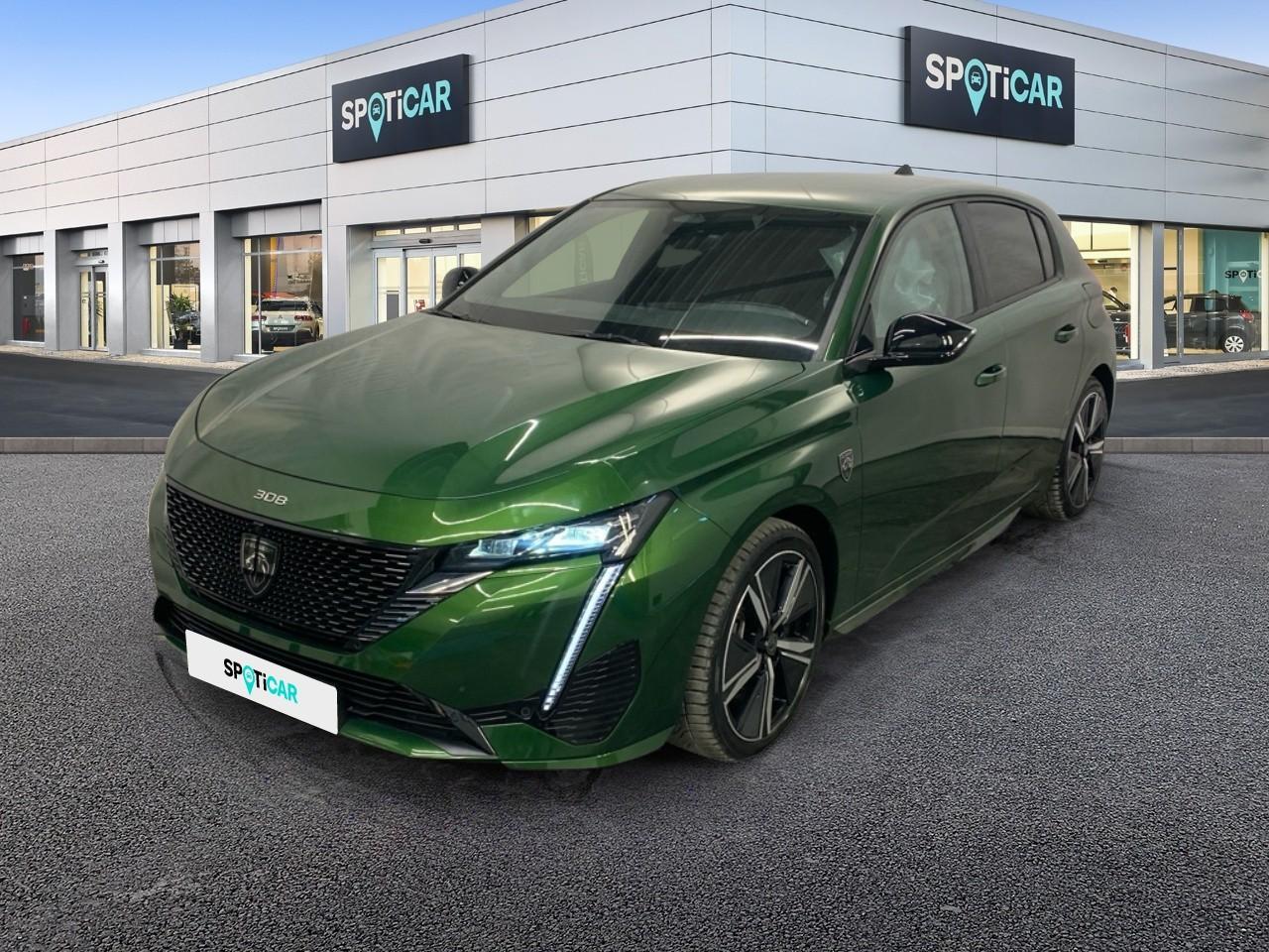 PEUGEOT PEUGEOT 308 Occasion Vert Essence / Courant électrique 2023