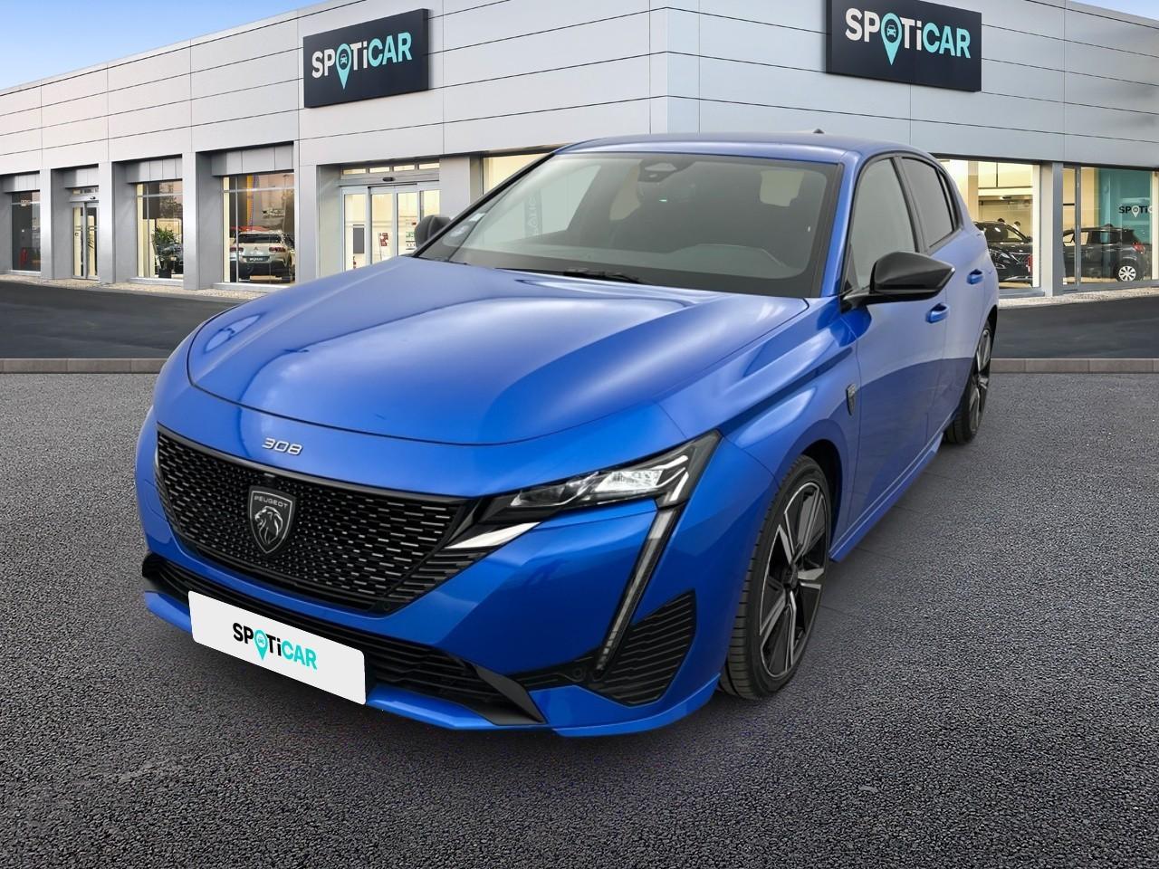 PEUGEOT PEUGEOT 308 Occasion Bleu Essence / Courant électrique 2022
