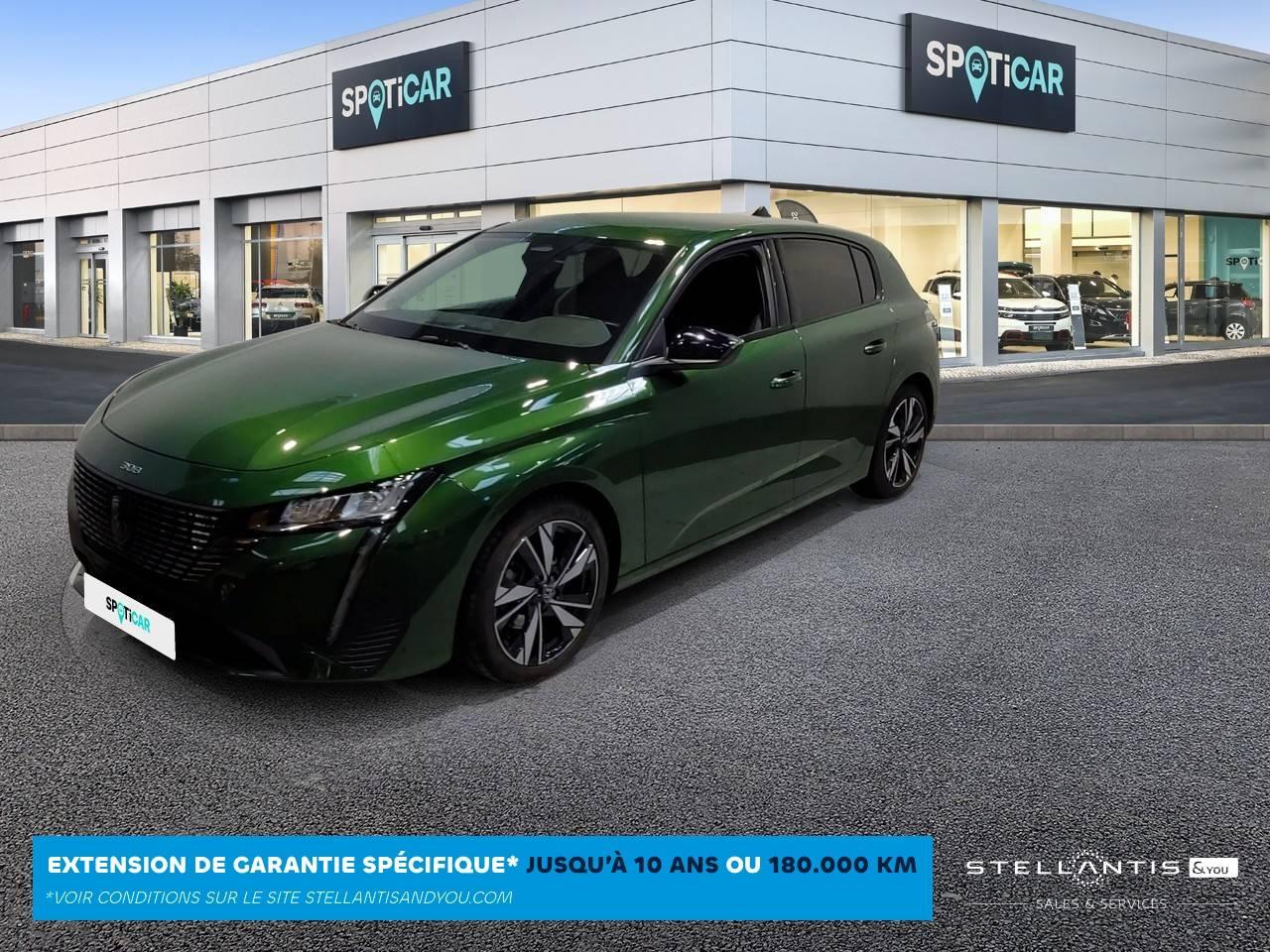 PEUGEOT PEUGEOT 308 Occasion Vert Essence sans plomb 2022