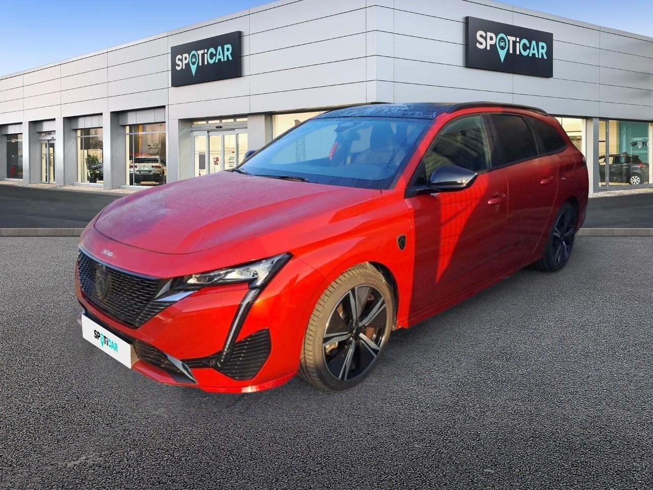 PEUGEOT PEUGEOT 308 Occasion Rouge Essence / Courant électrique 2024