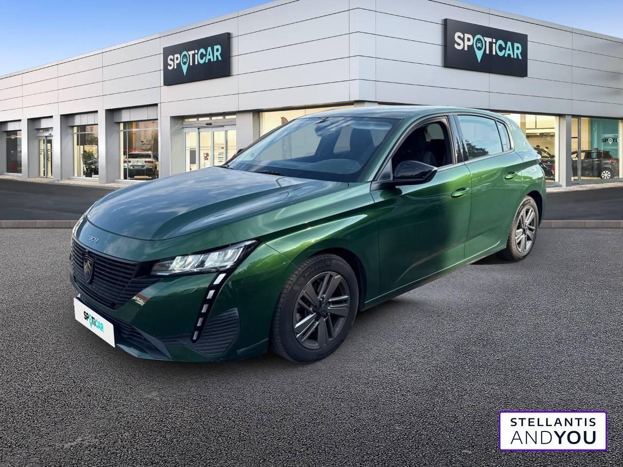 PEUGEOT PEUGEOT 308 Occasion Vert Diesel 2022