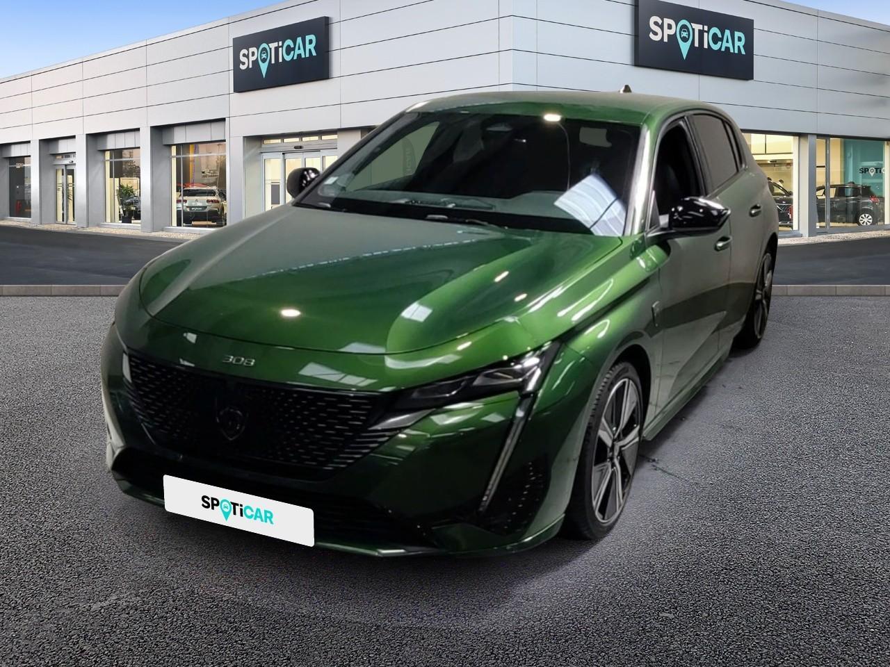 PEUGEOT PEUGEOT 308 Occasion Vert Essence sans plomb 2022