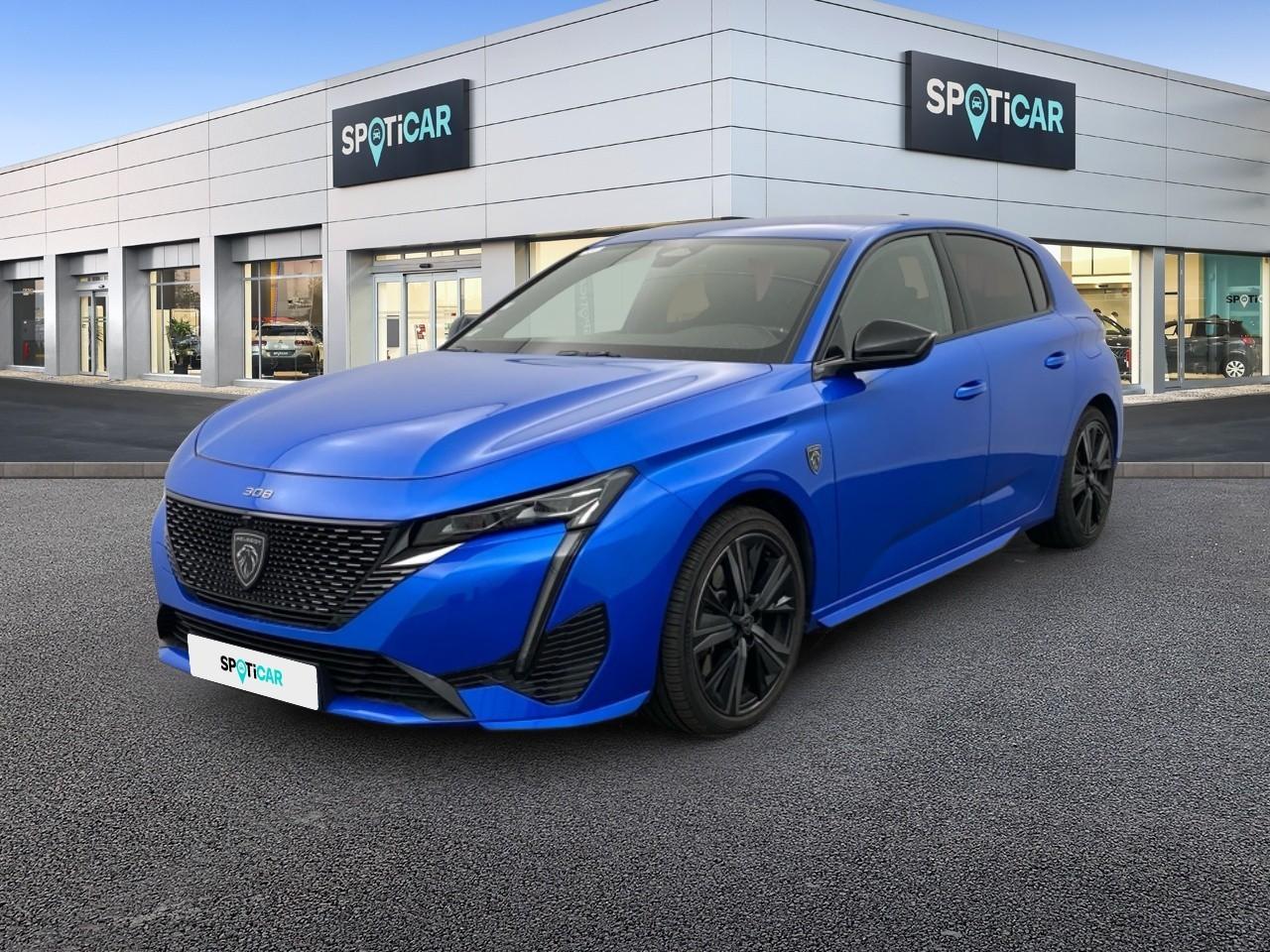 PEUGEOT PEUGEOT 308 Occasion Bleu Essence / Courant électrique 2022
