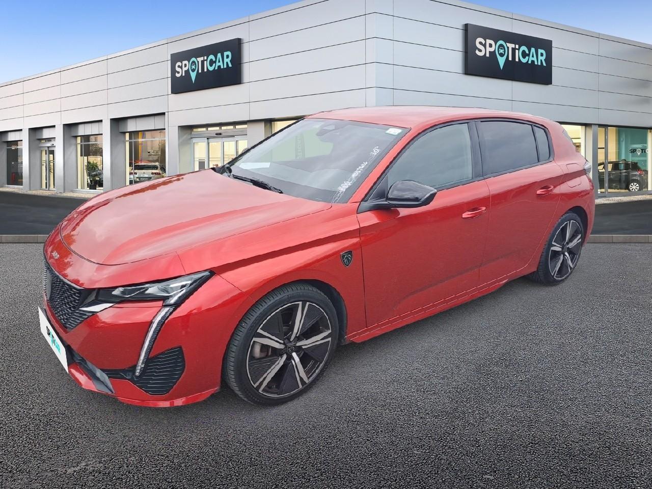 PEUGEOT PEUGEOT 308 Occasion Rouge Essence / Courant électrique 2022