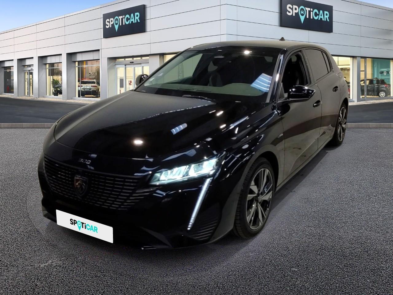PEUGEOT PEUGEOT 308 Occasion Noir Essence / Courant électrique 2022
