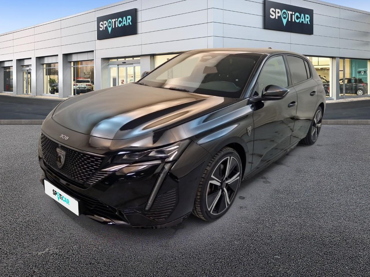 PEUGEOT PEUGEOT 308 Occasion Noir Essence / Courant électrique 2023