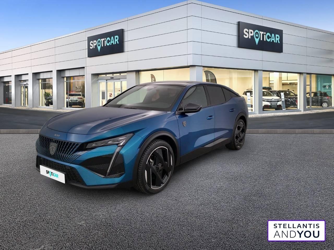 PEUGEOT PEUGEOT 408 Occasion Bleu Essence / Courant électrique 2022