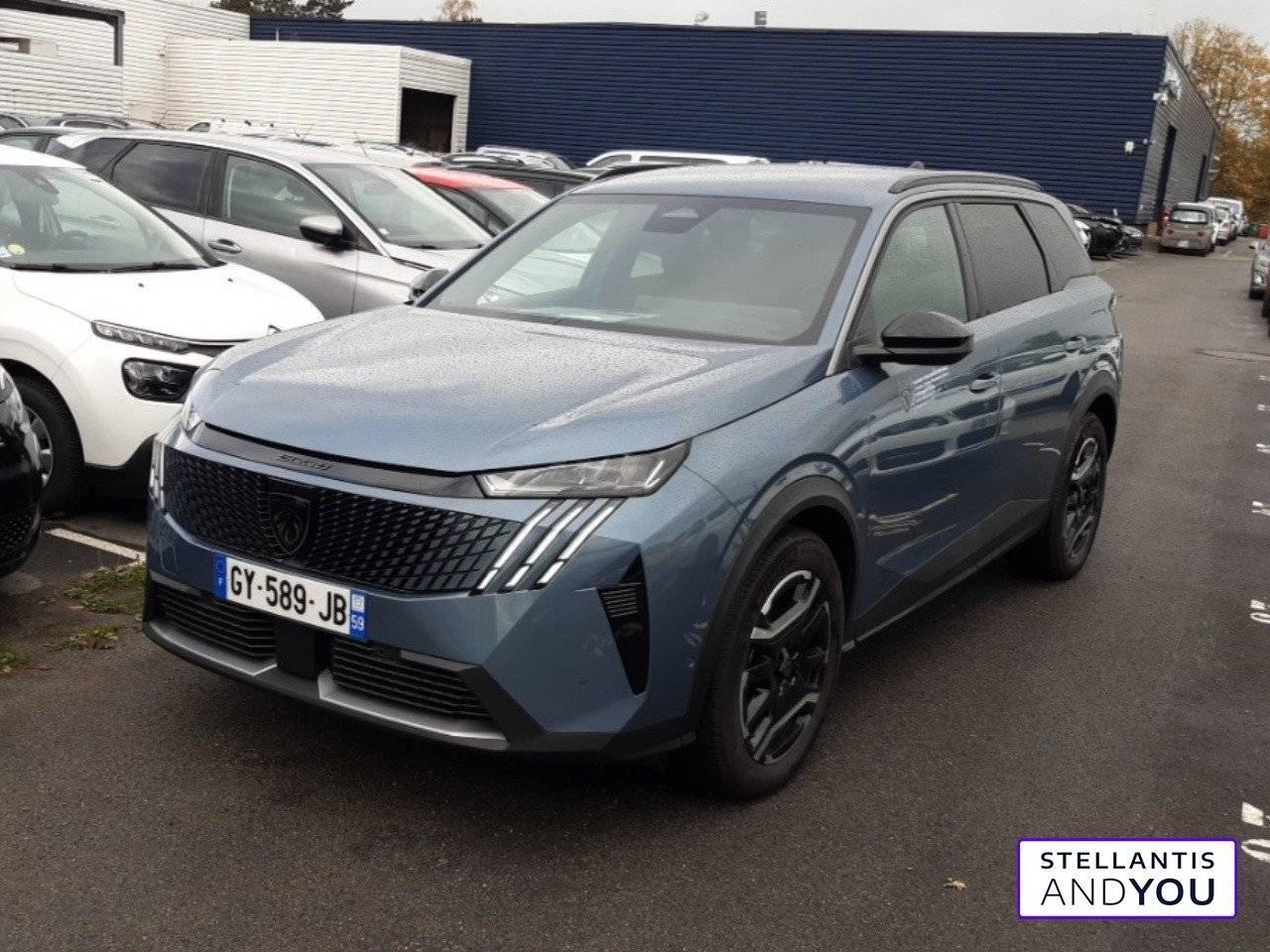 PEUGEOT PEUGEOT 5008 Occasion Bleu Courant électrique 2024