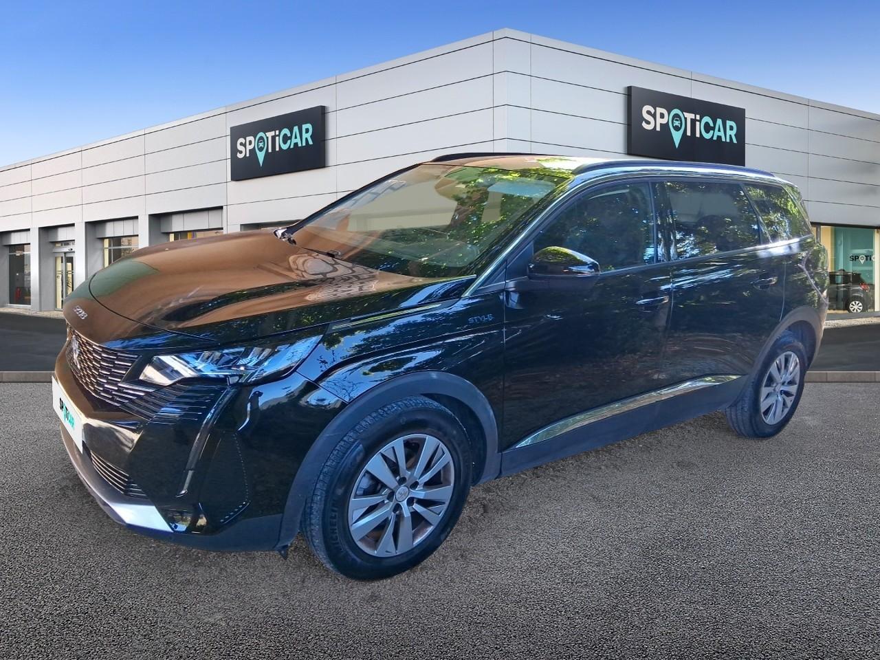 PEUGEOT PEUGEOT 5008 Occasion Noir Essence sans plomb 2021