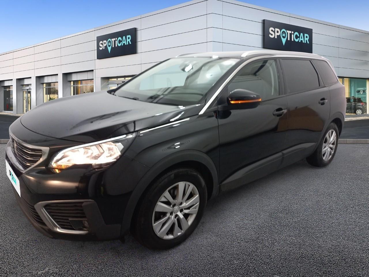 PEUGEOT PEUGEOT 5008 Occasion Noir Essence sans plomb 2018